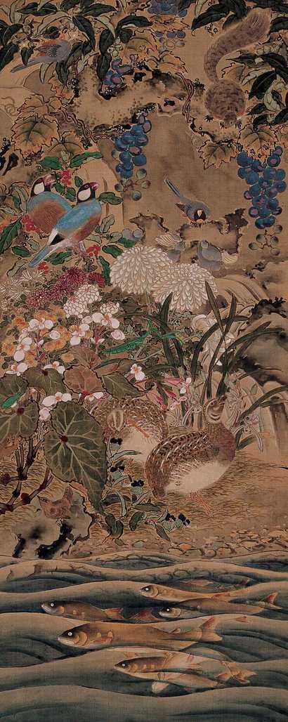 佚名 花鸟 立轴